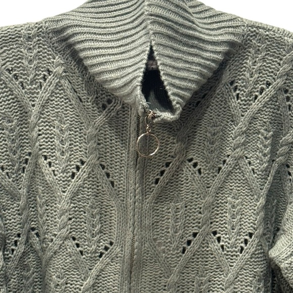 Women's Sweater - Sage Green - Picture 3 of 6